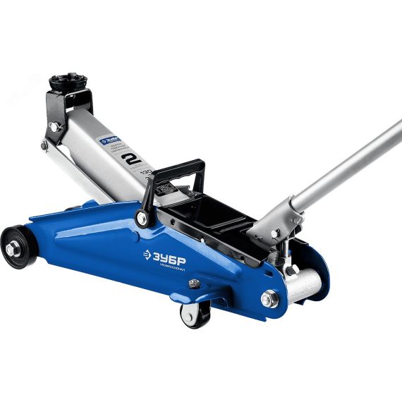 Домкрат подкатной с увеличенным подъемом Профессионал Т-50 2т 130-380мм ЗУБР 43052-2