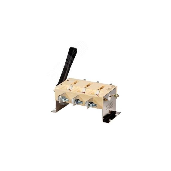 ВР32-37 А 70220-00 УХЛ3, 400А, несъёмная боковая рукоятка, 3-х полюсный на два направления, IP00, выключатель-разъединитель  (ЭТ) Электротехник ET006532