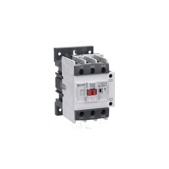 Контактор 65А 24В АС3 1НО+1НЗ КМ-103 DEKraft SE (Dekraft) 22135DEK