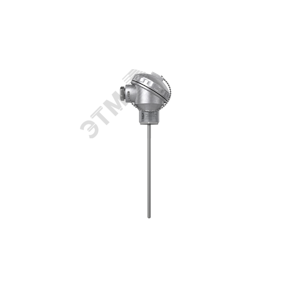 Датчик температуры от -50 до +120 C, 4-20 мА, канальный, 200 мм. RGP TS-K02-420