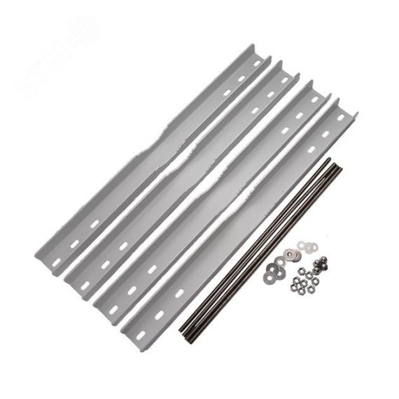 Крепление ТШ и коммутаторов на опору из оцинкованной стали. Спектрон Крепление ТШ на стену