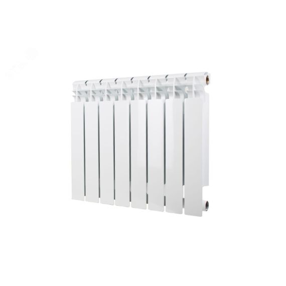Радиатор биметаллический секционный 500/100/6 боковое подключение Oasis Р0000012815