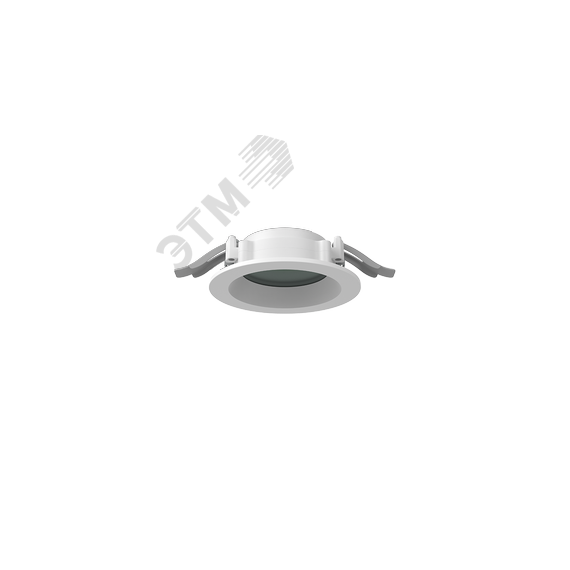 Светильник светодиодный ДВО-DL-01 Pro 8Вт 3000К 120*49мм IP65/40 белый стекло DALI Вартон V1-RF-00111-GLD01-6500830