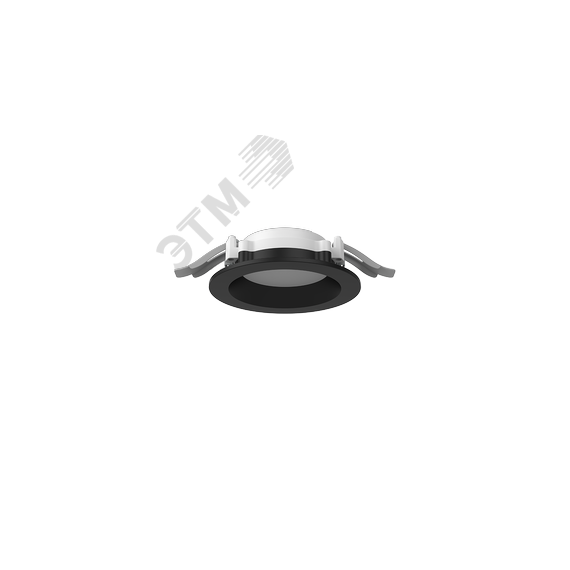 Светильник светодиодный ДВО-DL-01 Pro 8Вт 4000К 120*49мм IP65/40 черный опал DALI Вартон V1-RF-90111-10D01-6500840