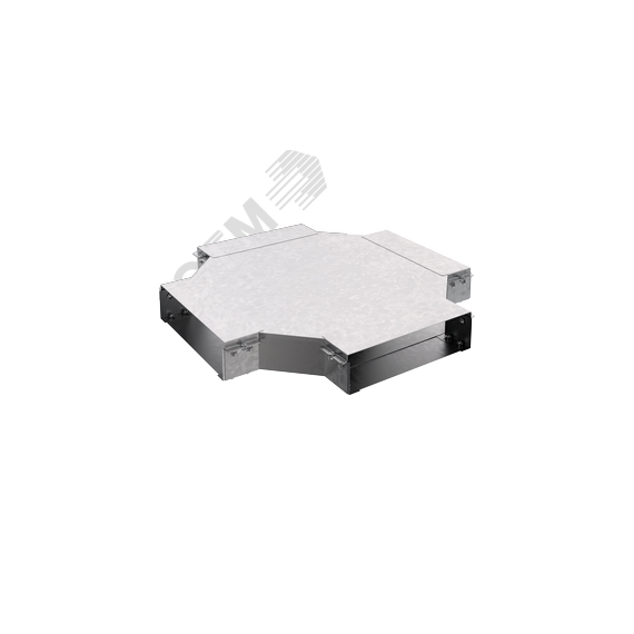 Короб угловой крестообразный горизонтальный КУКГ.300.100.750.1,5.1 СОЭМИ Н7265310271