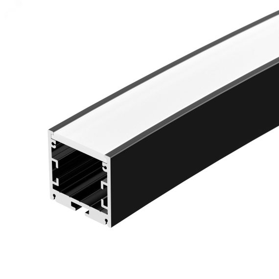 Профиль SL-ARC-3535-D3000-A45 BLACK (1180мм, дуга 1 из 8) (ARL, Алюминий) Arlight 027634