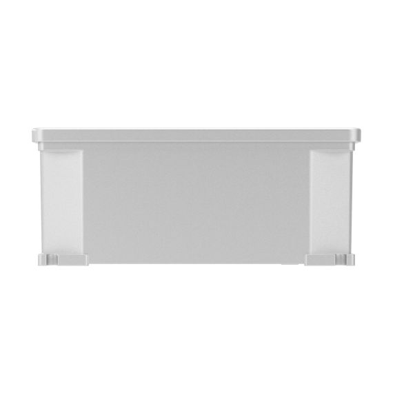 Коробка ответвительная алюминиевая окрашенная, IP66/IP67, RAL9006, 178х155х74мм