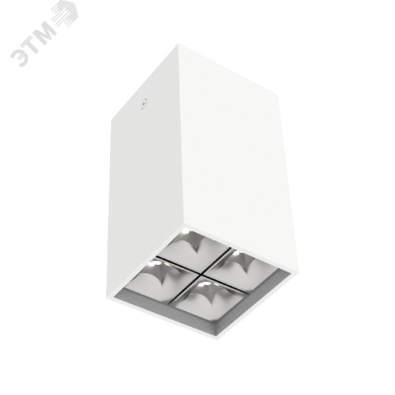 Светильник светодиодный ДПО-10Вт 3000К DL-Box Reflect Multi DALI 35x75 град. белый Вартон V1-R0-00254-20D23-2001030