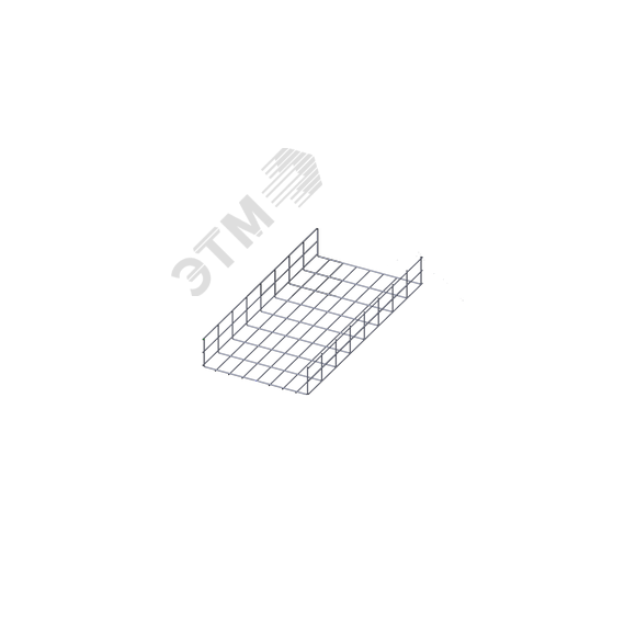 Лоток проволочный прямой усиленный ППУ5.400.105.3000.10.5 СОЭМИ Н6125406355