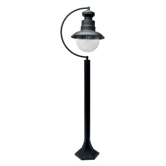 Светильник НТУ-60w столб Е27 IP44 черный FERON PL576