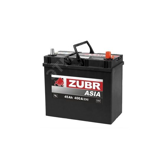 Аккумулятор автомобильный ZUBR Ultra Asia 45Ah R+ (без борта) ZUBR ZSA450