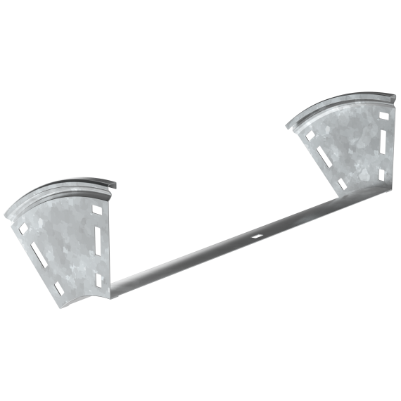 ESCA Поворот плавный 45град тип В20 100х600мм HDZ IEK