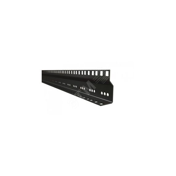 Профиль монтажный 19дюйм высотой 37Uдля шкафов TTR TTBчерный Hyperline CTR19-37U-RAL9005