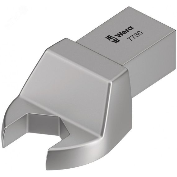 Насадка-ключ рожковый 7780. 15 мм под посадочное гнездо 14x18 мм для динамометрических ключей Click-Torque серий X и XP WERA WE-078672