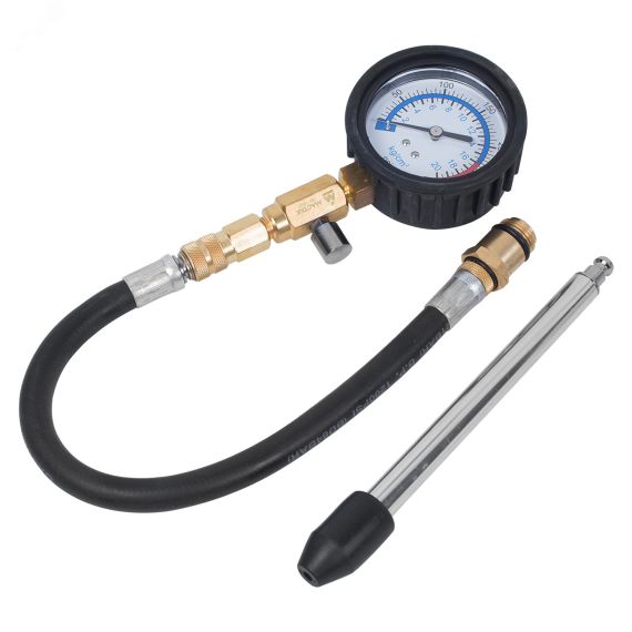 Компрессометр бензиновый 0-21 атм 1 Мастак 120-10021