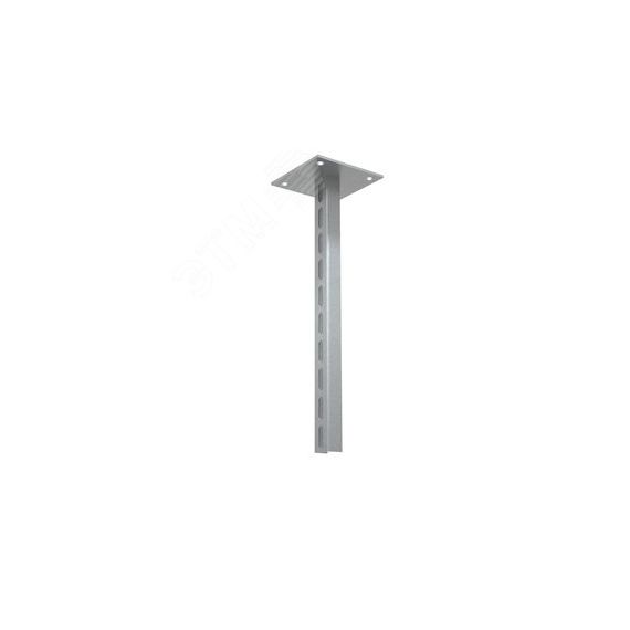 Стойка потолочная 500 мм INOX316L КМ-профиль LO26520
