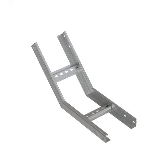 Угол лестничный вертикальный внутренний 45 гр. 50х100х1,2 мм INOX304 N КМ-профиль LO40044