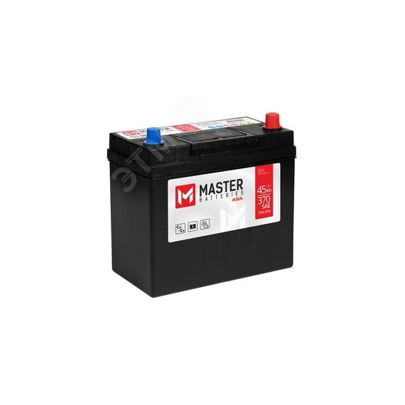 Аккумулятор автомобильный MASTER BATTERIES Asia 45Ah R+ MASTER BATTERIES MBA450