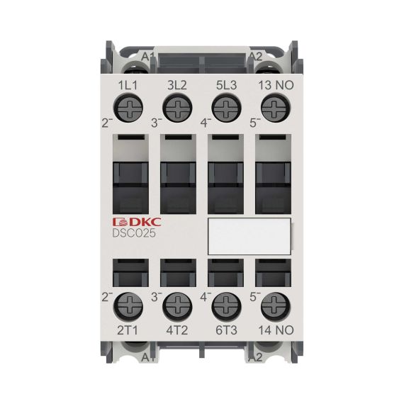 Магнитный контактор YON DSC025 25A 12,5кВт AC3 3P кат.24В DC 1НО Магнитный контактор YON DSC025 25A 12,5кВт AC3 3P кат.24В DC 1НО