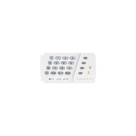 Клавиатура проводная 10-зонная светодиодная для систем Spectra SP, Magellan, 1 подсистема Paradox K636