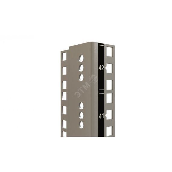 Профиль монтажный 5 19дюйм высотой 27U для шкафов TTR TTBсерый Hyperline CTRM19-27U-RAL703