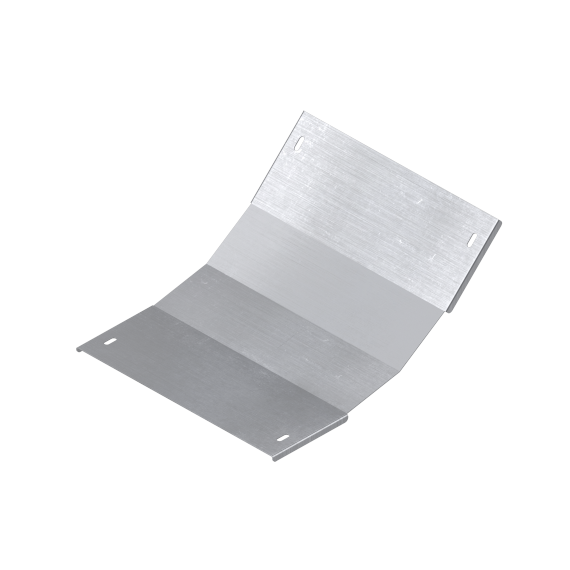 Крышка на угол вертикальный внутренний 45 градусов 80х900, R300, 1,0 мм, AISI 304