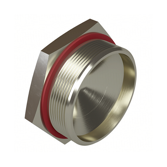 Взрывозащищенная заглушка Ex d e, NPT 1 1/4&quot;. Нержавеющая сталь AISI 316L. IP66/67/68