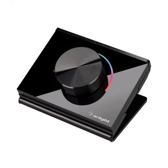 Панель Rotary SMART-P100-RGB Black (3V, 2.4G) (ARL, Пластик) Arlight 031957