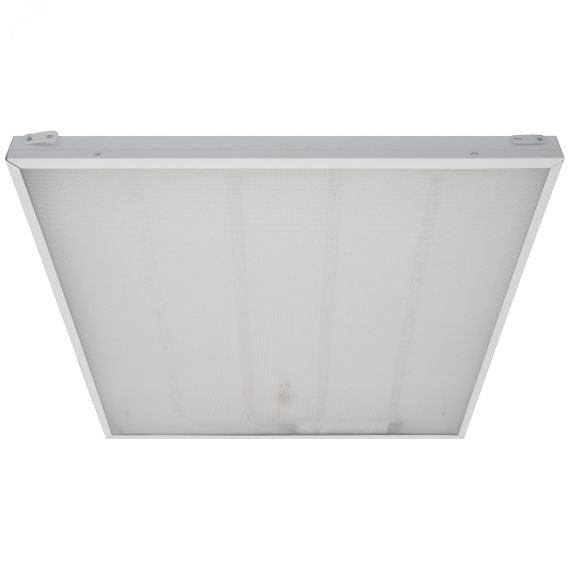 Светильник светодиодный потолочный встраиваемый. (4000K). 6900Лм. 588х588x40мм. Корпус белый. В комплекте с и/п Uniel ULP-6060 60W/4000К IP40 GRILYATO WHITE
