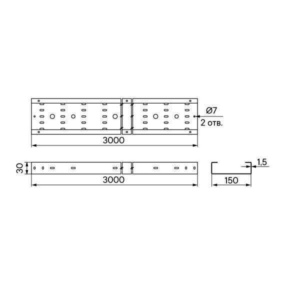 Чертеж ISM515C