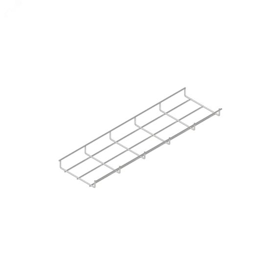 Проволочный лоток 30х500 L3000 мм INOX304 КМ-профиль LO26721