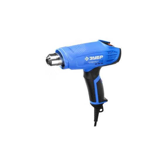 Фен технический (строительный), Профессионал, ЖК-дисплей, кейс, 2000 Вт ЗУБР ФТ-П2000 М2ДК