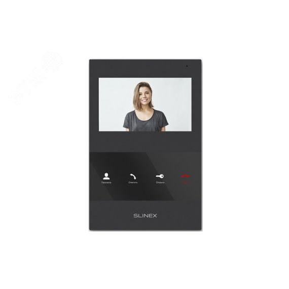 Видеодомофон цветной SQ-04 Black SLINEX SLINEX SQ-04  Black