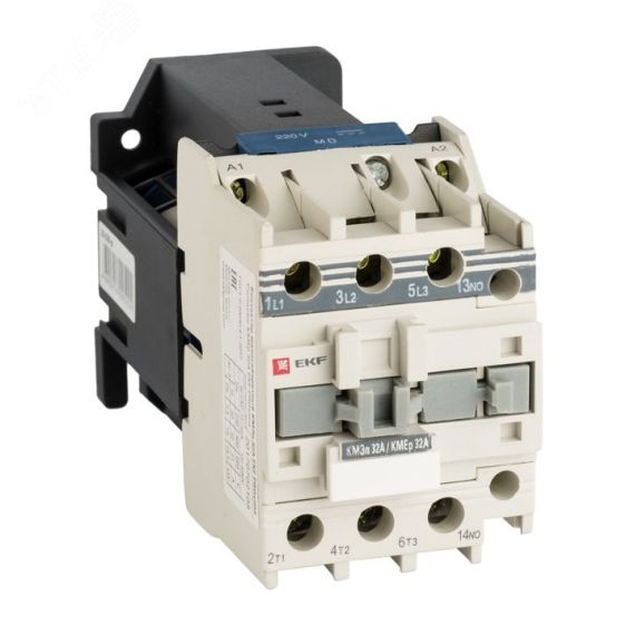 Контактор малогабаритный КМЭп 32А 24В DC 1NC PROxima EKF ctr-s-32-24-1nc-p