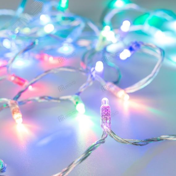 Гирлянда светодиодная декоративная ARD-STRING-CLASSIC-6000-CLEAR-40LED-LIVE RGB-SPI (12V, 26W) (ARDCL, IP65) Arlight 028806