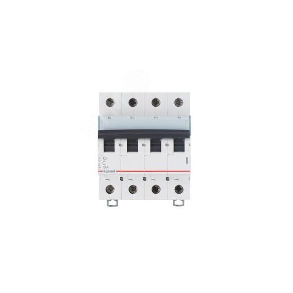 Выключатель автоматический четырехполюсный 32А B TX3 6kA/10kA Daccord/Legrand 403905