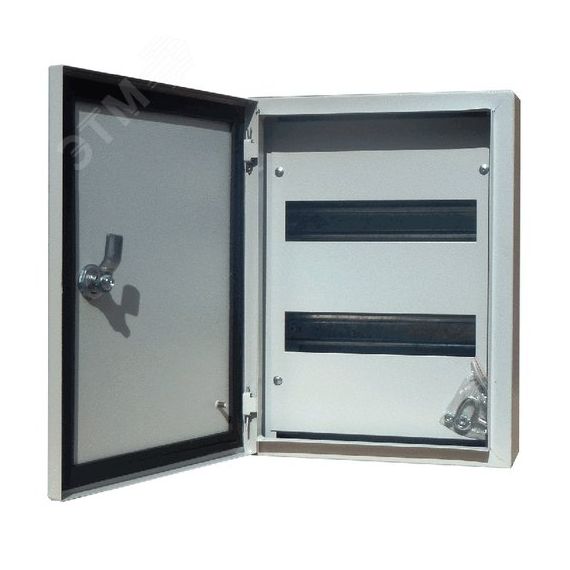 Щит распределительный навесной ЩРн-24 IP54 400х300х120 металлический SE (Dekraft) 30251DEK