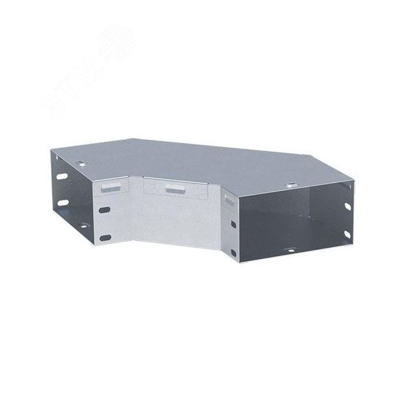 Угол 90 град. горизонтальный 50x300 мм INOX EKF g9050300-INOX