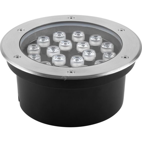Светильник светодиодный тротуарный ДВУ-18w 6400К IP67 круг FERON SP2707