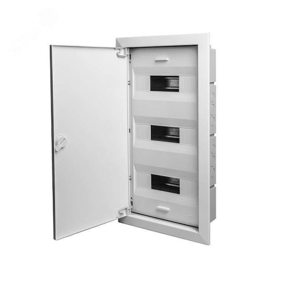 Тусо Щиток с панелью на 36 модулей металлическая дверь 580х325х103мм RUVinil 68136М