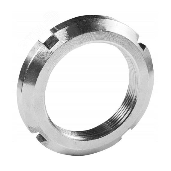 Гайка DIN 981 КМ14 (М70х2) А2 круглая шлицевая    нержавеющая ГМС SM-00000927