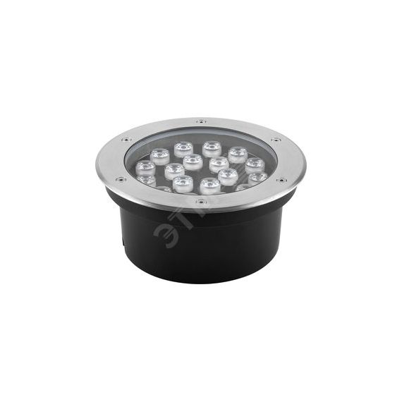 Светильник светодиодный тротуарный ДВУ-18w 6400К IP67 круг FERON SP2707