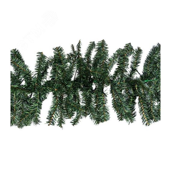 Шлейф еловый искусственный 2,7 м Теплое белое свечение 80 LED Neon-Night 307-115