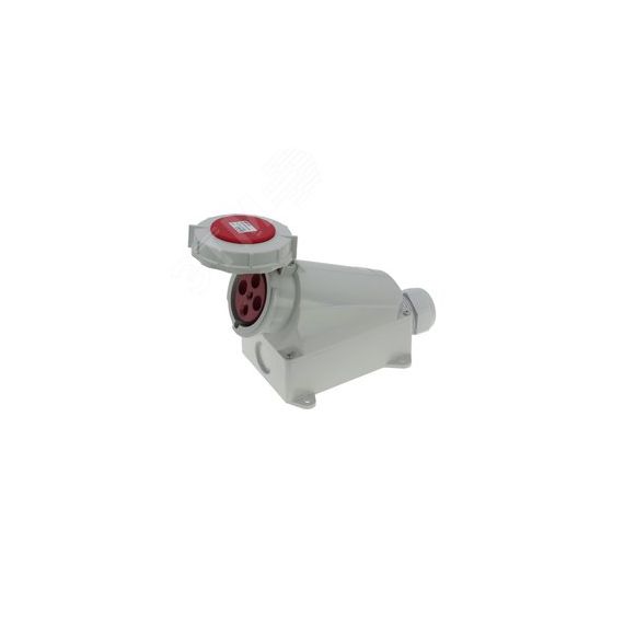 Розетка настенная 63A/400V/3P+E/IP67 INPIN CA132