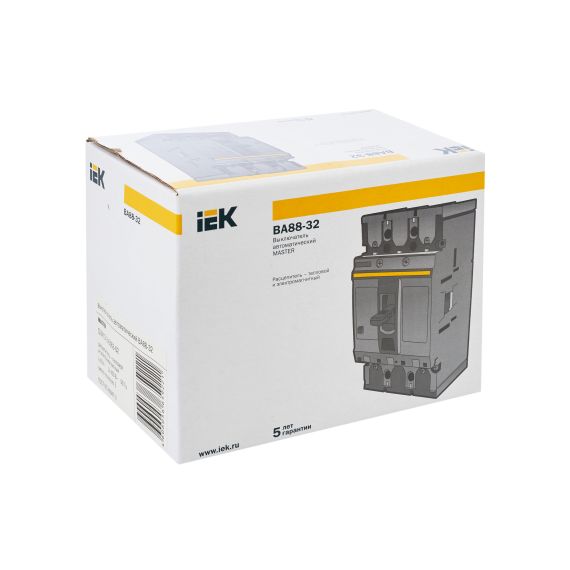 Выключатель автоматический ВА88-32 3Р 63А 25кА MASTER IEK