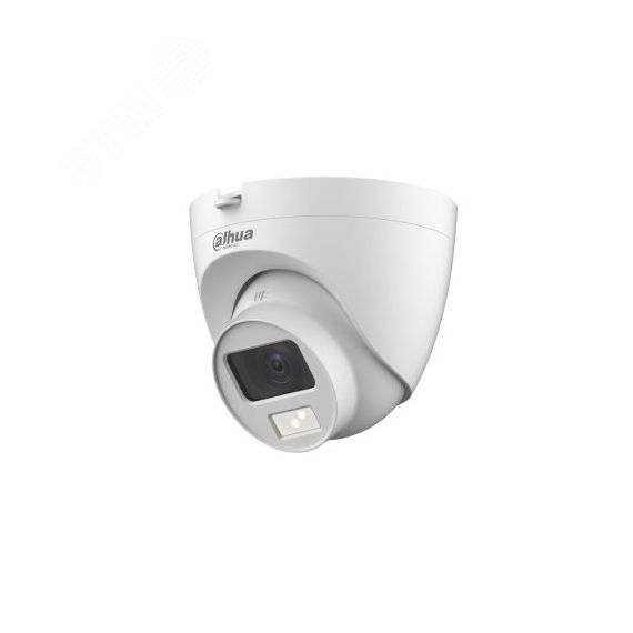 Видеокамера аналоговая 5Мп купольная уличная ИК-20м LED-20м IP67 (2.8мм) Dahua DH-HAC-HDW1500TLMP-IL-A-0280B-S2