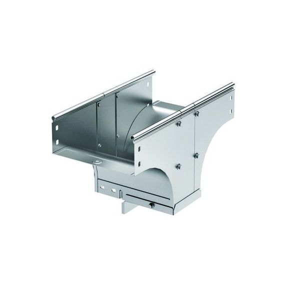 Ответвитель-переходник TDSR T-обр. вертикальный 100/80 в комплекте с крепежными элементами и соединительными пластинами, необходимым