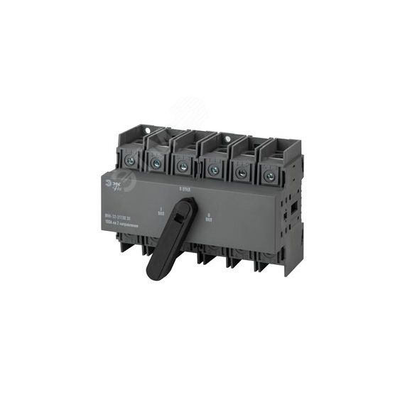 Выключатель-разъединитель ВНК-32-31130 PRO mvr30-3-100E 3П 100А на 2 направления с фронтальной рукояткой управления ЭРА Б0054014