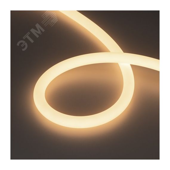 Лента герметичная MOONLIGHT-TOP-A336-D18мм 24V Warm3000 360deg (14.4 W/m, IP65, 2835, 5м, wire x1) (-) Arlight 038754