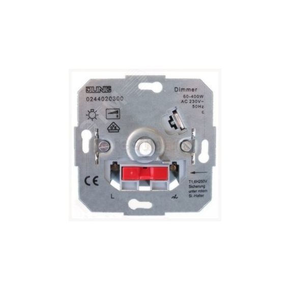 Диммер роторный LED с роторным ВКЛ/ВЫКЛ JUNG 5544.03VEINS